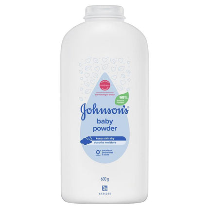 Johnsons Baby Pure Cornstarch Powder 600g - OhYouLuckyDuck.com.au