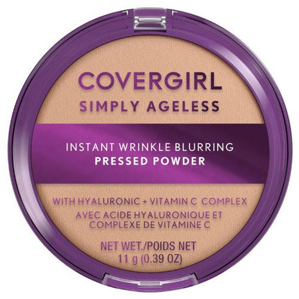 Cover Girl Simply Ageless Pressed Powder 210 Classic Ivory - OhYouLuckyDuck.com.au