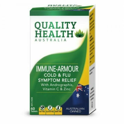 QUALITY HEALTH Immune Armour 60 Tablets - OhYouLuckyDuck.com.au