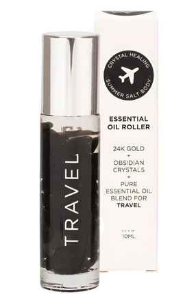Summer Salt Essential Oil Roller Travel - Obsidian 10ML