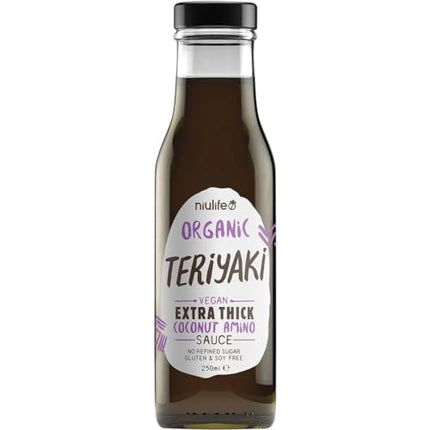 Niulife Organic Coconut Amino Sauce Extra Thick Teriyaki 250ML