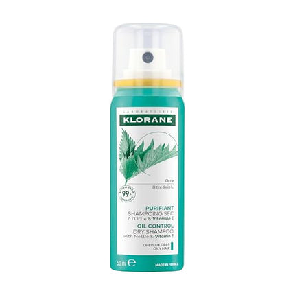Klorane Oil Control Dry Shampoo With Nettle And Vitamin E 50ML