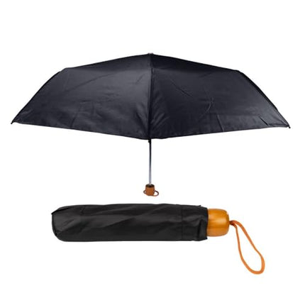 Simply for me Compact Black Umbrella Travel Friendly