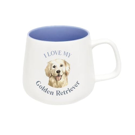 Splosh I Love My Golden Retriever Ceramic Coffee Mug 400ML