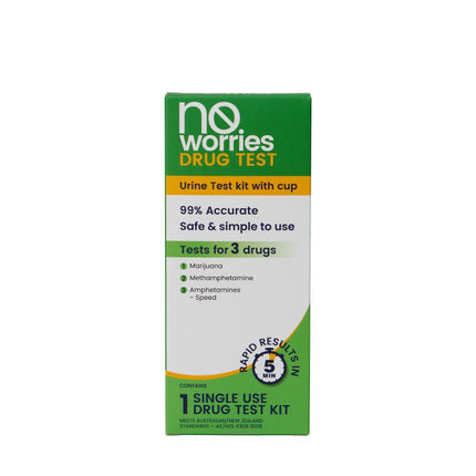 No Worries Urine Test For 3 Street Drugs - OhYouLuckyDuck.com.au