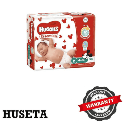 Huggies Nappy Essentials Infant Size 2 54 - OhYouLuckyDuck.com.au