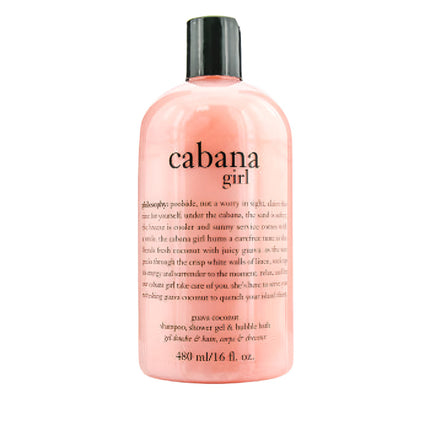 Philosophy Cabana Girl Shampoo, Shower Gel & Bubble Bath 480ML