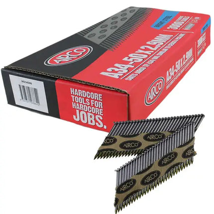 Airco Nail Bright 2.9X50mm Airco Bx3000
