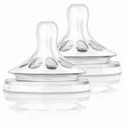 Avent Teat Natural 3M+ Variable Flow 2PK - OhYouLuckyDuck.com.au