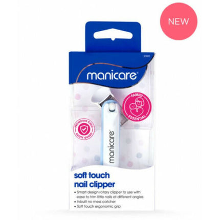 Manicare Soft Touch Nail Clipper Pink - OhYouLuckyDuck.com.au