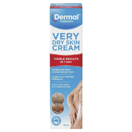 Pharmacy Care Dermal Therapy Very Dry Skin Cream 125g