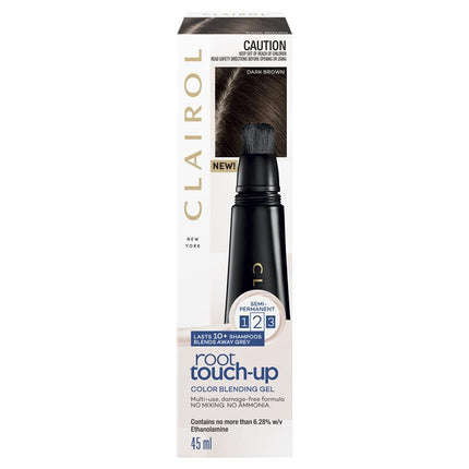 Clairol Nice N Easy Root Touch Up Blending Gel Dark Brown 45ML