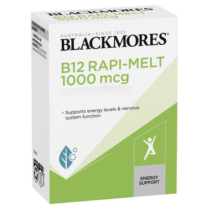 Blackmores B12 Rapi-Melts 1000Mcg 60 - OhYouLuckyDuck.com.au