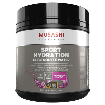 Musashi Energy & Hydration Powder Watermelon 450g