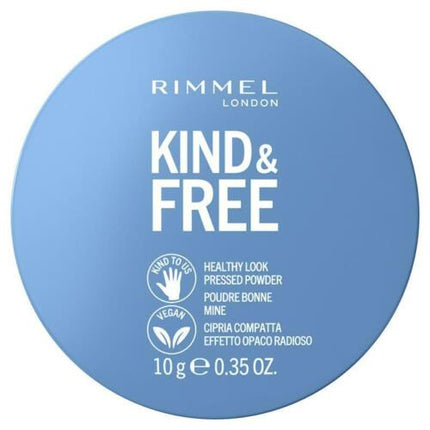 Rimmel Kind & Free Pressed Powder 100 Translucent - OhYouLuckyDuck.com.au