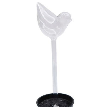 Urban Products Bird Plant Water Seeper Clear 24CM