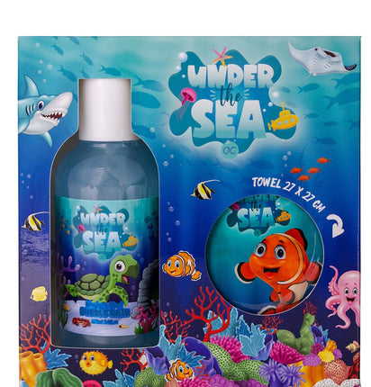 Accentra Under The Sea Bath Set Bubble Bath & Magic Towel