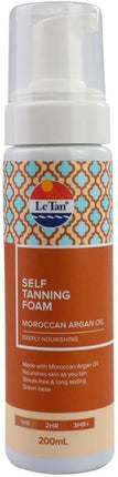 Le Tan Argan Tanning Mousse 200Ml