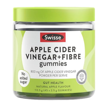 Swisse Ultiboost Apple Cider Vinegar and Fibre Gummies 45 Pack