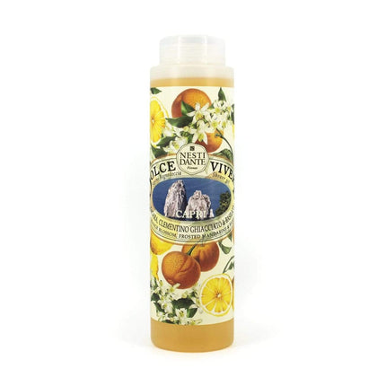 Nesti Dante Dolce Vivere Shower Gel Capri Orange Blossom Frosted Mandarine & Basil 300mL