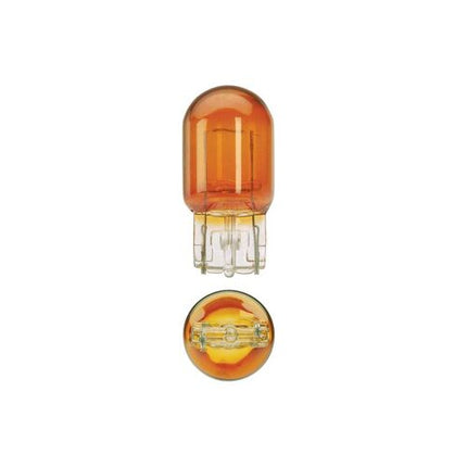 Narva 12V 21W W3 x 16D WY21W Amber Wedge Globes 2 Pack