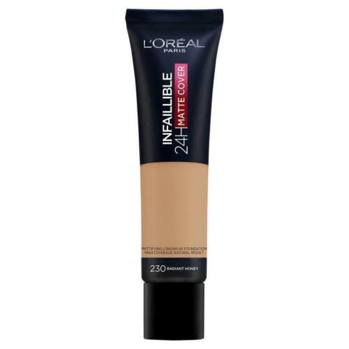 L'Oreal Infallible 24 Hour Matte Foundation 230 Radiant Honey - OhYouLuckyDuck.com.au