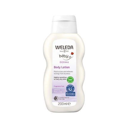 Weleda Baby Derma Organic Body Lotion White Mallow 200ML