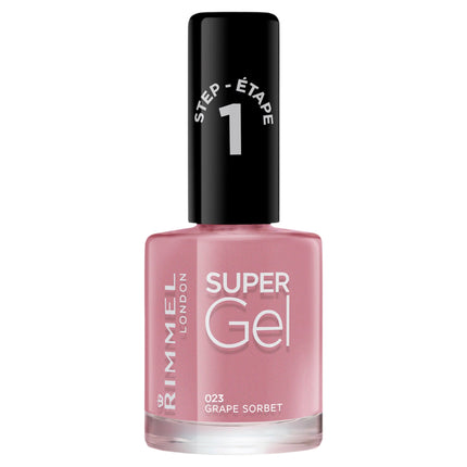 Rimmel Super Gel Nail Polish 023 Grape Sorbet