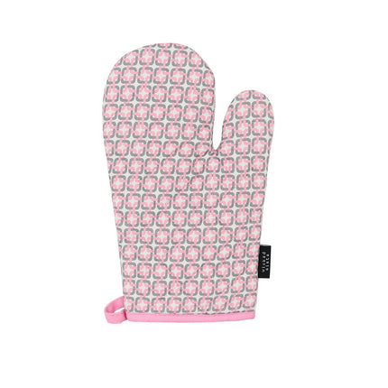Wicked Sista Overlap Geo Oven Mitt for Kitchen Safety 18CM x 32CM