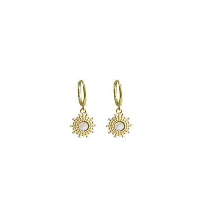 Wicked Sista Aura Huggie Hoops Gold