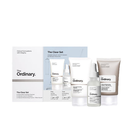 The Ordinary The Clear Set 3 Piece Set