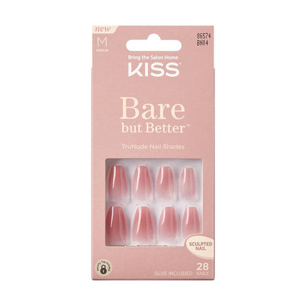 Kiss Bare But Better Nails Nude