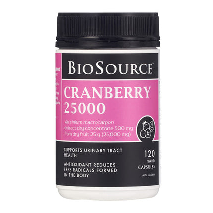 BioSource Cranberry 25000 120 Capsules
