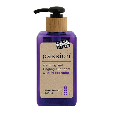 Four Seasons Naked Passion Peppermint Lubricant 200ml