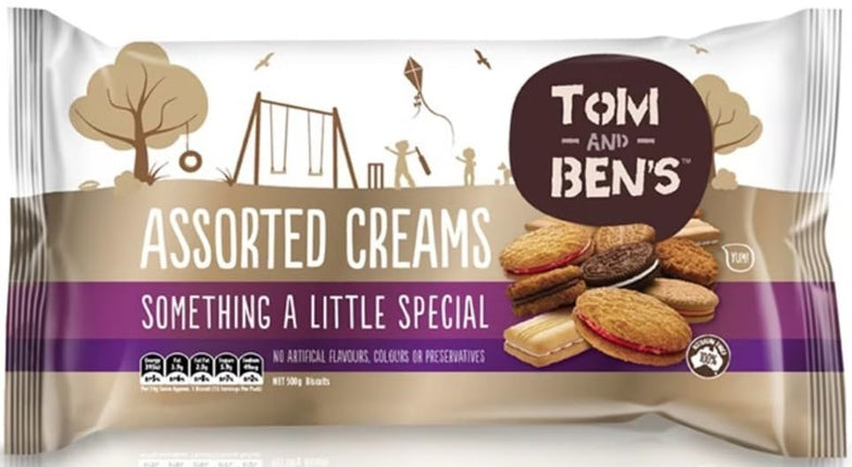 Tom and Bens Family Assorted Cream Biscuits 3KG