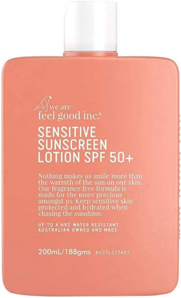 We Are Feel Good Sensitive Sunscreen Lotion Spf 50+ 200ML