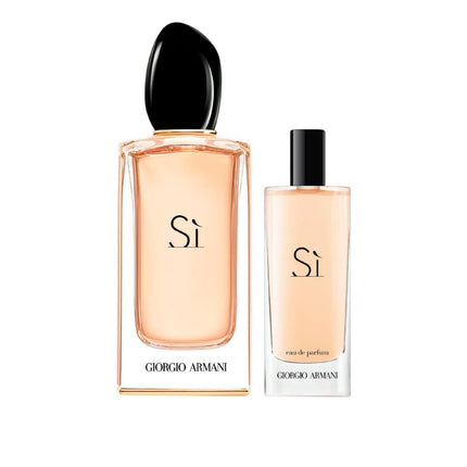 Giorgio Armani Si Eau de Parfum 2 Piece Set 100ML 15ML