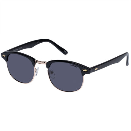 Solarized Retro Combo Black Gold Sunglasses