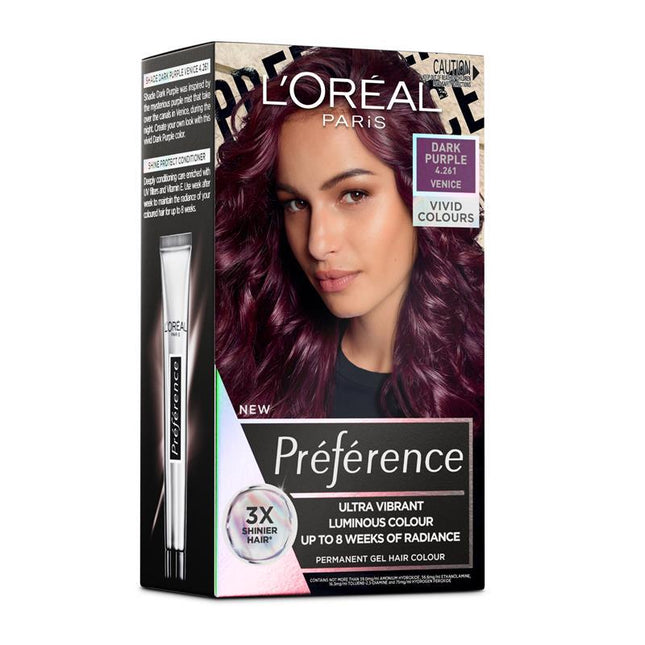 L'Oreal Paris Preference Dark Purple 4.261 - OhYouLuckyDuck.com.au