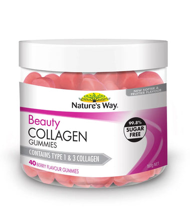 Nature's Way Beauty Collagen Berry Gummies 40 Gummies - OhYouLuckyDuck.com.au
