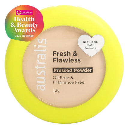 Australis Fresh & Flawless Pressed Powder - Deep Tan - OhYouLuckyDuck.com.au