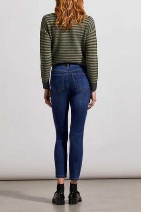 Tribal Icon Fit Pull On Jeans Blue Moon