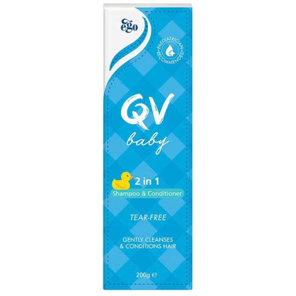Ego QV Baby 2 in 1 Shampoo & Conditioner 200g - OhYouLuckyDuck.com.au