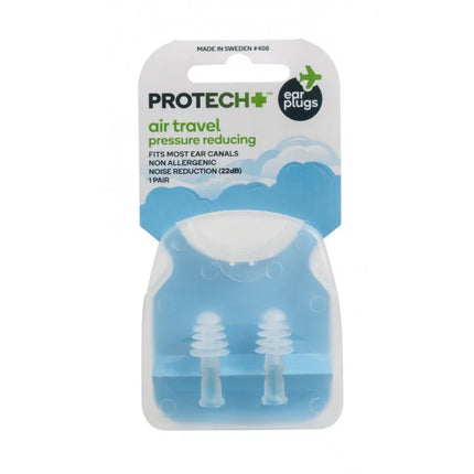 Protech Air Travel Pressure Reducing Ear Plug 1 Pair