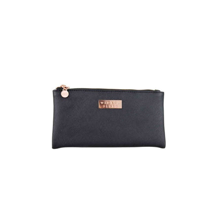 Wicked Sista Premium Black Small Flat Purse