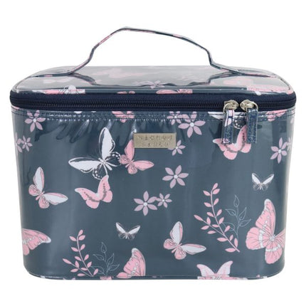 Wicked Sista Butterfly Floral Large Beauty Case
