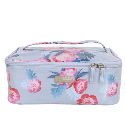 Wicked Sista Studio Peony Blooms Medium Beauty Case Cosmetic Travel Bag 28 X 18 Cm