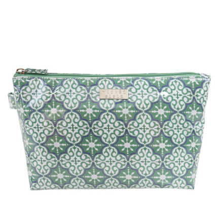 Wicked Sista Moroccan Tile Large Luxe Cosmetic Bag