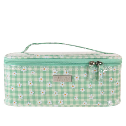 Wicked Sista Gingham Buds Fresh Medium Beauty Case