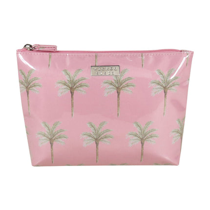 Wicked Sista Island Palm Medium Soft A Line Cosmetic Bag